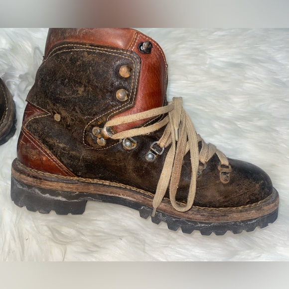 Ralph Lauren Italian Leather Hiking boots - Picture 4 of 4